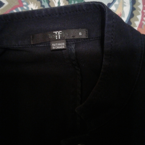 Black Denim Jacket - Picture 3 of 3